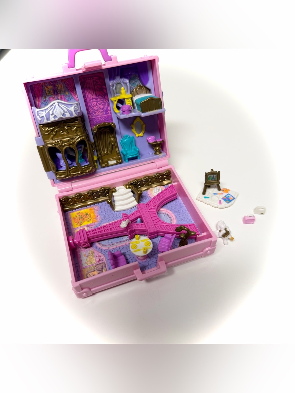 Vintage Polly Pocket Blue Bird 1996 Polly in Paris Playset